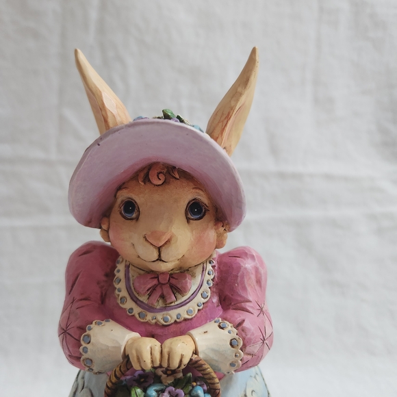 Jim Shore Every Bunny Rejoice Rabbit Figurine - Picture 2 of 15